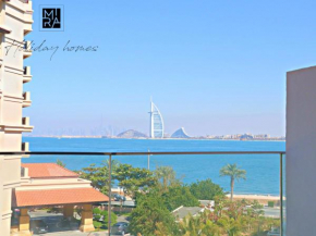 Mira Holiday Homes - Lovely 2-bedroom serviced apartment with free beach access - Azizi Mina